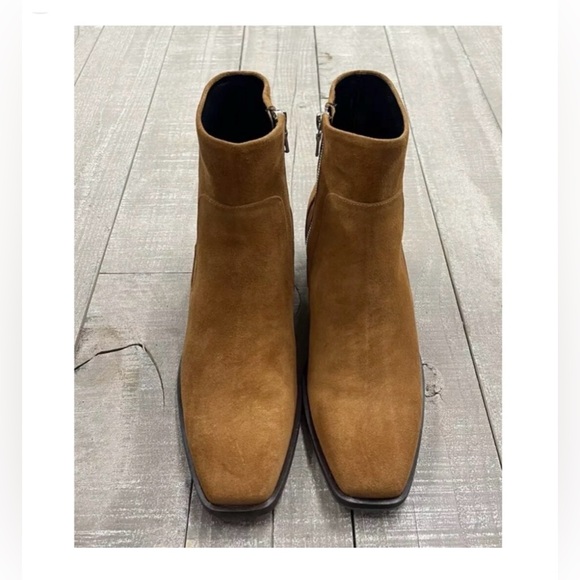 Closeout!▪️NIB Rag & Bone Axel Mid Booties in Cinnamon Suede - Picture 3 of 6